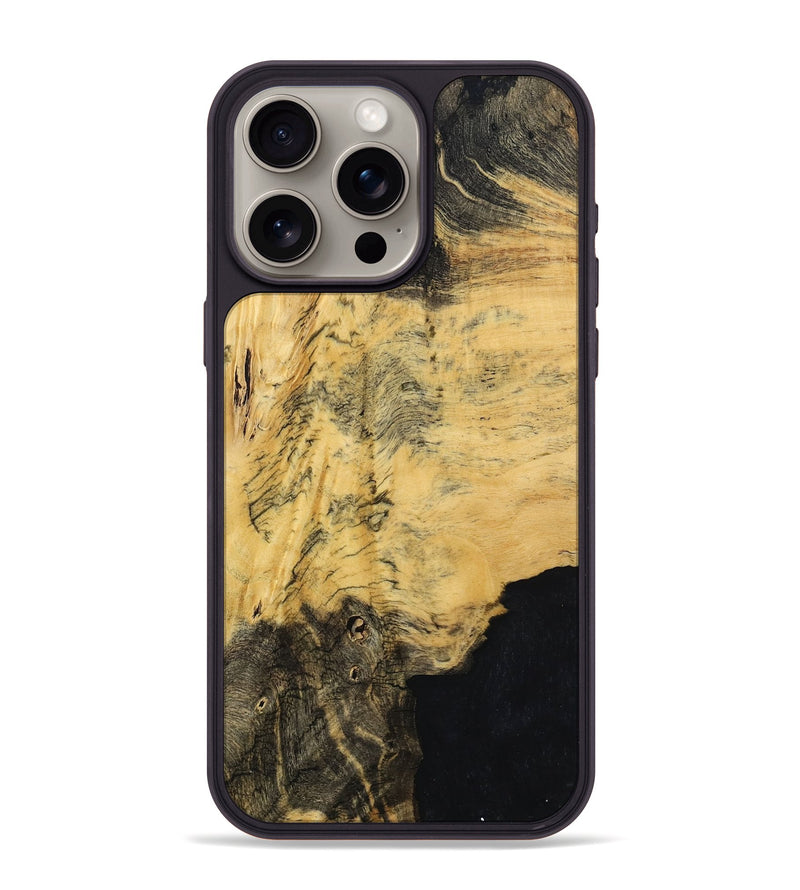 iPhone 15 Pro Max Wood Phone Case - Queenie (Wood Burl, 794059)