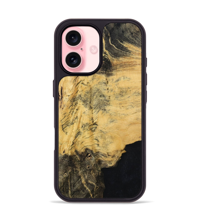 iPhone 16 Wood Phone Case - Queenie (Wood Burl, 794059)