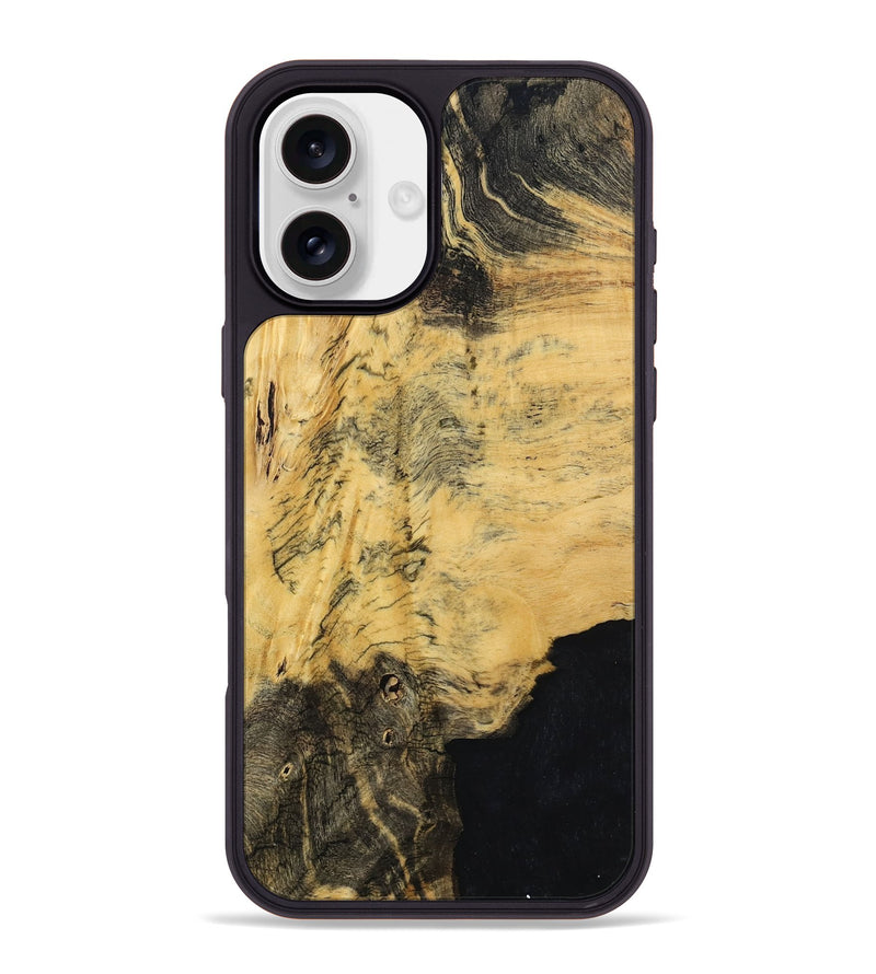 iPhone 16 Plus Wood Phone Case - Queenie (Wood Burl, 794059)