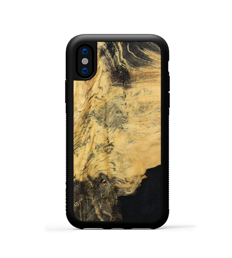 iPhone Xs Wood Phone Case - Queenie (Wood Burl, 794059)