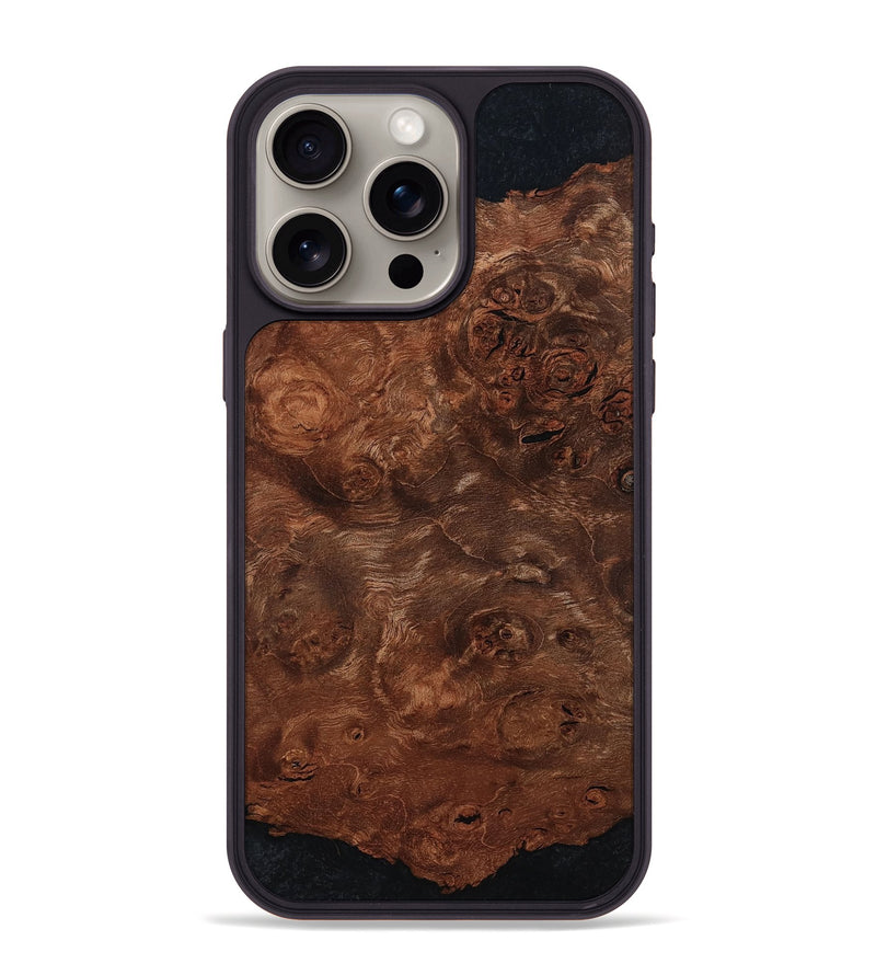 iPhone 15 Pro Max Wood Phone Case - Roseann (Wood Burl, 794062)
