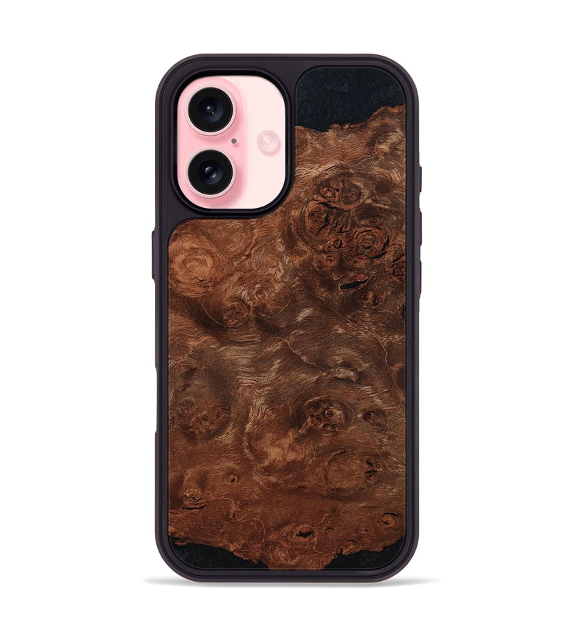 iPhone 16 Wood Phone Case - Roseann (Wood Burl, 794062)