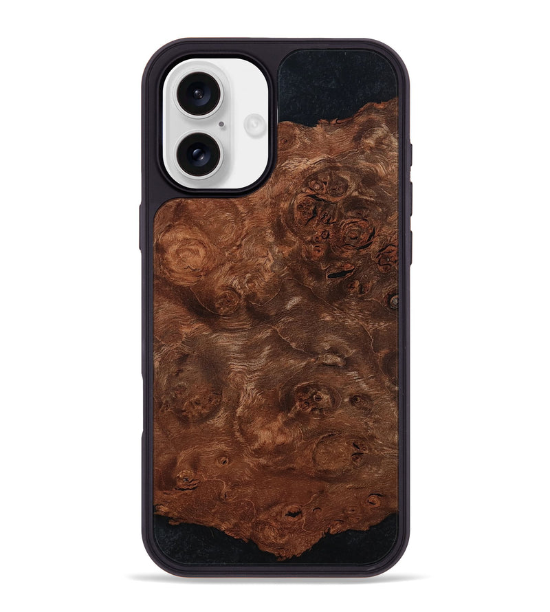 iPhone 16 Plus Wood Phone Case - Roseann (Wood Burl, 794062)