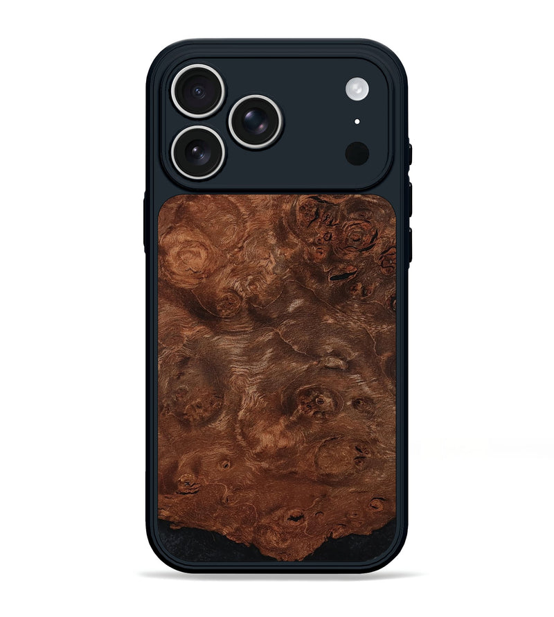 iPhone 17 Pro Max Wood Phone Case - Roseann (Wood Burl, 794062)