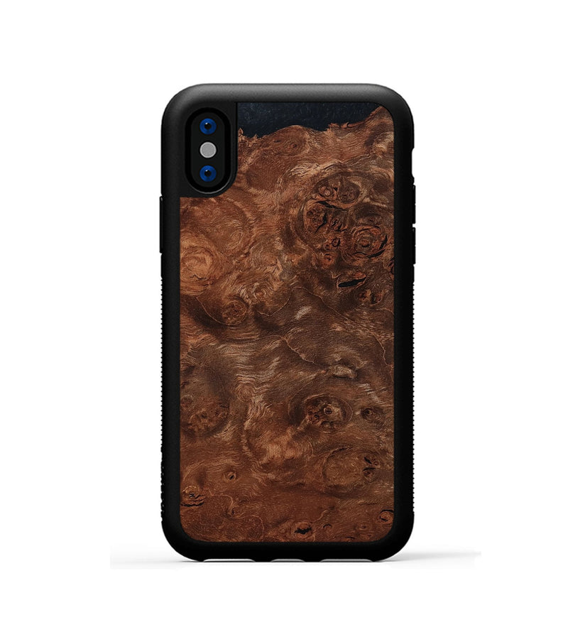 iPhone Xs Wood Phone Case - Roseann (Wood Burl, 794062)