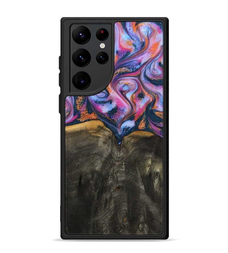 Galaxy S22 Ultra Wood Phone Case - Tristan (Blue, 794067)