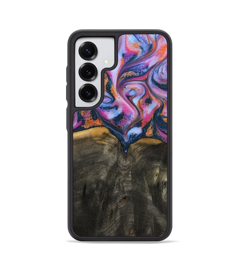 Galaxy S25 Wood Phone Case - Tristan (Blue, 794067)