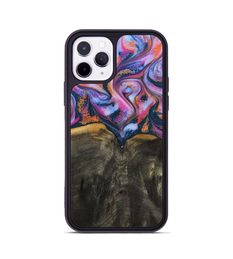 iPhone 11 Pro Wood Phone Case - Tristan (Blue, 794067)