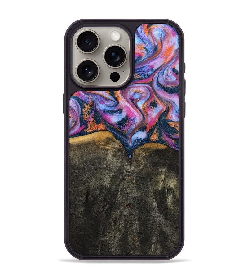 iPhone 15 Pro Max Wood Phone Case - Tristan (Blue, 794067)