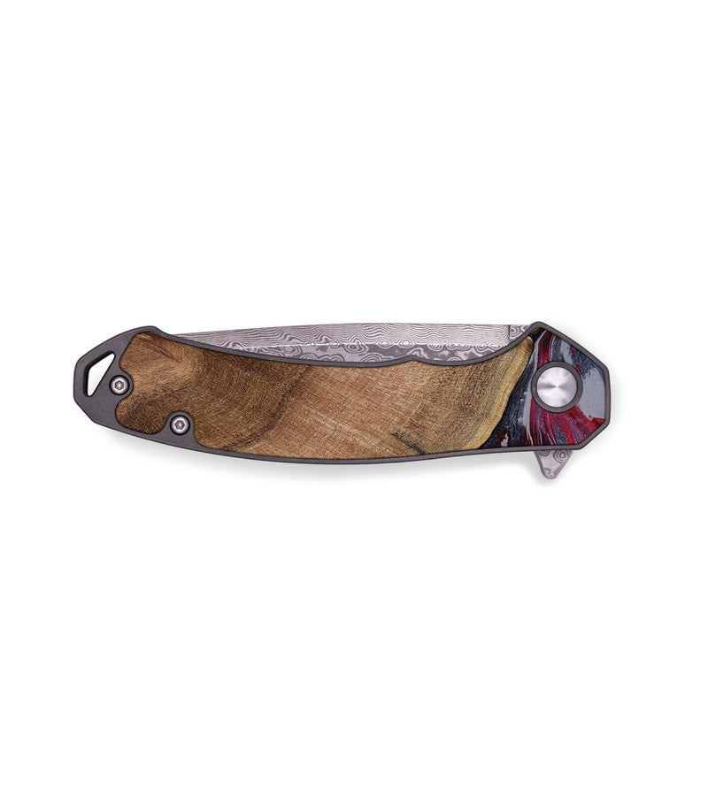 EDC Wood Pocket Knife - Bellamy (Red, 794074)