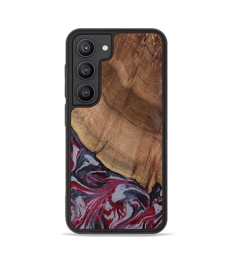 Galaxy S23 Wood Phone Case - Bellamy (Red, 794074)