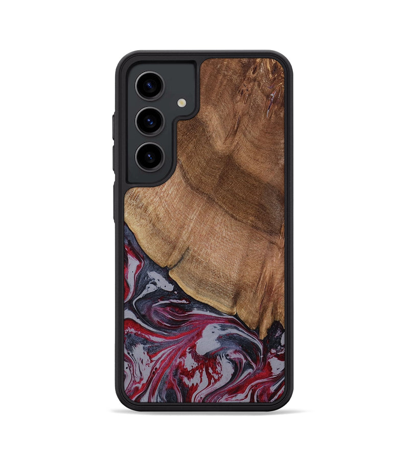 Galaxy S24 Wood Phone Case - Bellamy (Red, 794074)