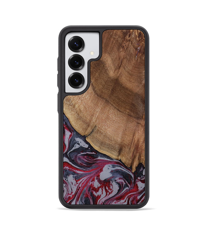 Galaxy S25 Wood Phone Case - Bellamy (Red, 794074)