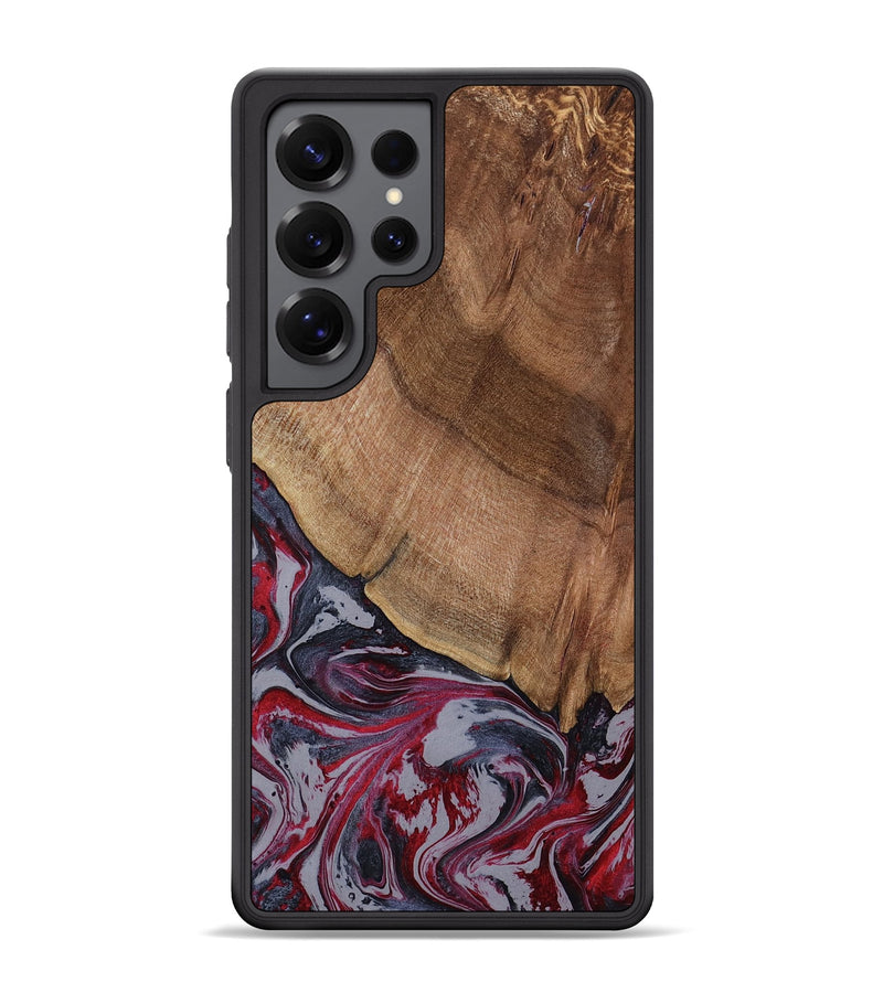 Galaxy S25 Ultra Wood Phone Case - Bellamy (Red, 794074)