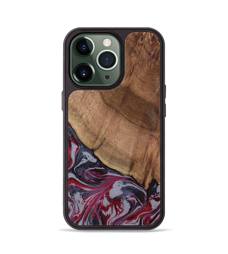 iPhone 13 Pro Wood Phone Case - Bellamy (Red, 794074)