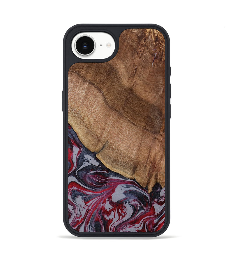 iPhone 16e Wood Phone Case - Bellamy (Red, 794074)