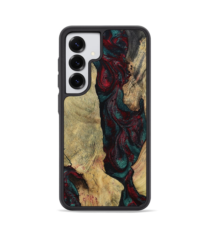 Galaxy S25 Wood Phone Case - Jaydin (Red, 794075)