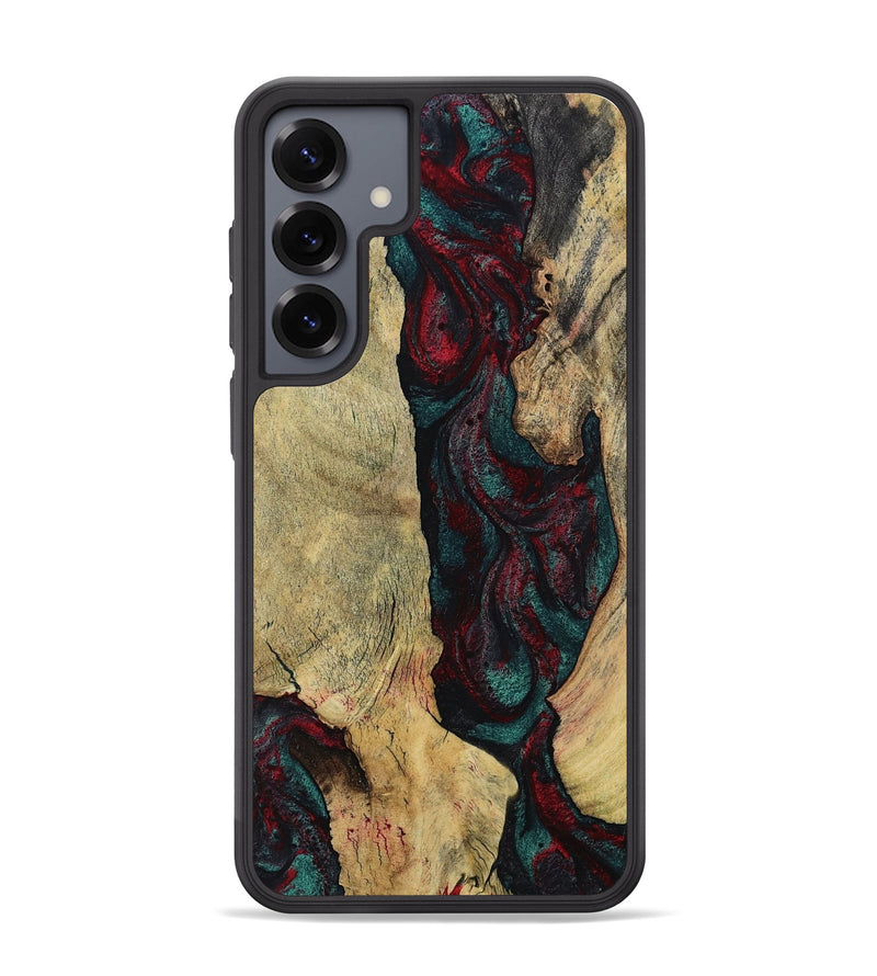 Galaxy S25 Plus Wood Phone Case - Jaydin (Red, 794075)