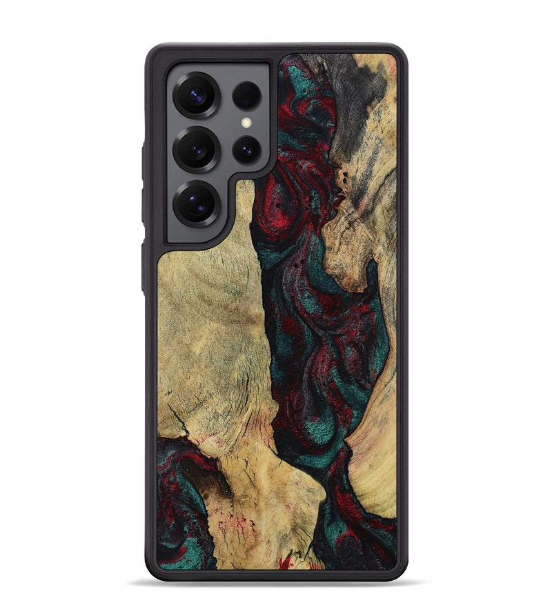 Galaxy S25 Ultra Wood Phone Case - Jaydin (Red, 794075)