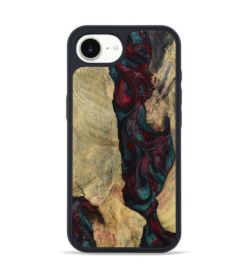 iPhone 16e Wood Phone Case - Jaydin (Red, 794075)