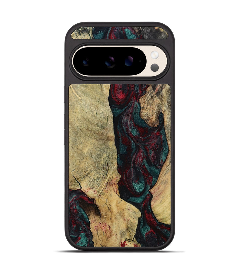 Pixel 10 Wood Phone Case - Jaydin (Red, 794075)