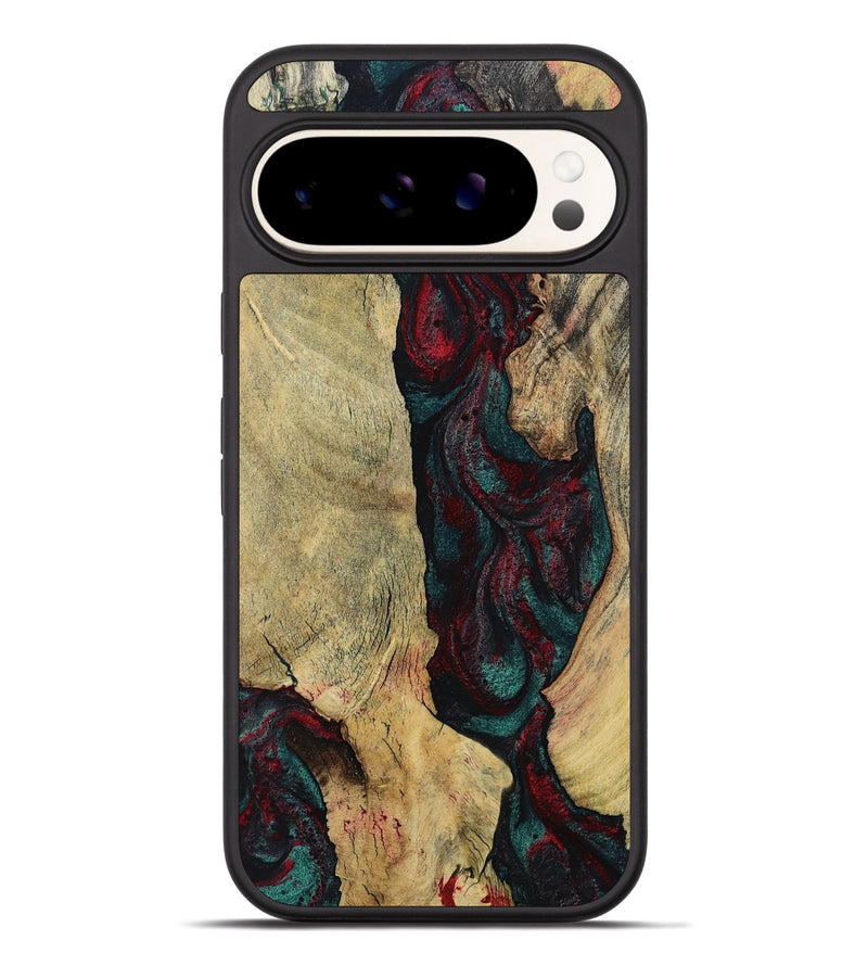 Pixel 9 Pro XL Wood Phone Case - Jaydin (Red, 794075)