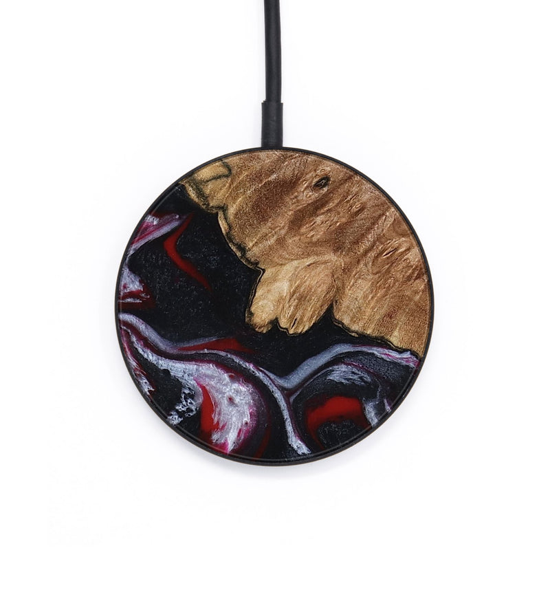 Circle Wood Wireless Charger - Kanisha (Red, 794077)