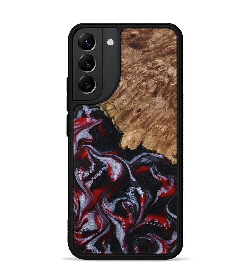 Galaxy S22 Plus Wood Phone Case - Kanisha (Red, 794077)