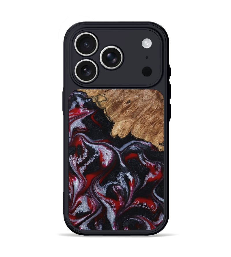 iPhone 17 Pro Wood Phone Case - Kanisha (Red, 794077)
