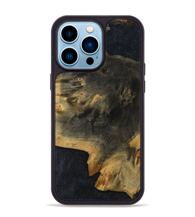 iPhone 14 Pro Max Wood Phone Case - Kashton (Wood Burl, 794085)