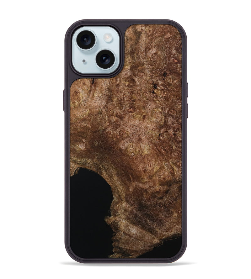 iPhone 15 Plus Wood Phone Case - Dianna (Wood Burl, 794089)