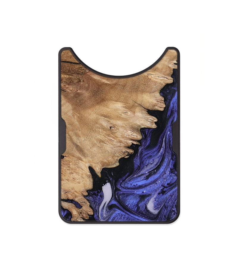 Alloy Wood Wallet - Tamra (Purple, 794096)