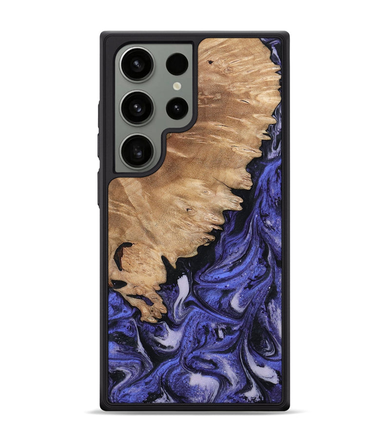 Galaxy S24 Ultra Wood Phone Case - Tamra (Purple, 794096)