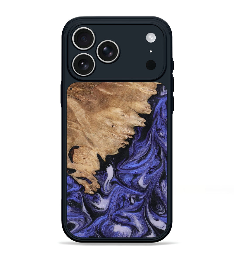 iPhone 17 Pro Max Wood Phone Case - Tamra (Purple, 794096)