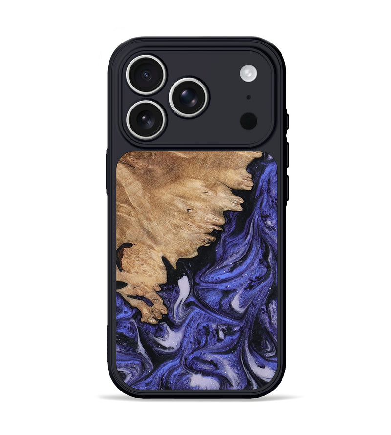 iPhone 17 Pro Wood Phone Case - Tamra (Purple, 794096)