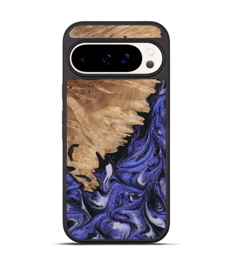 Pixel 9 Pro Wood Phone Case - Tamra (Purple, 794096)