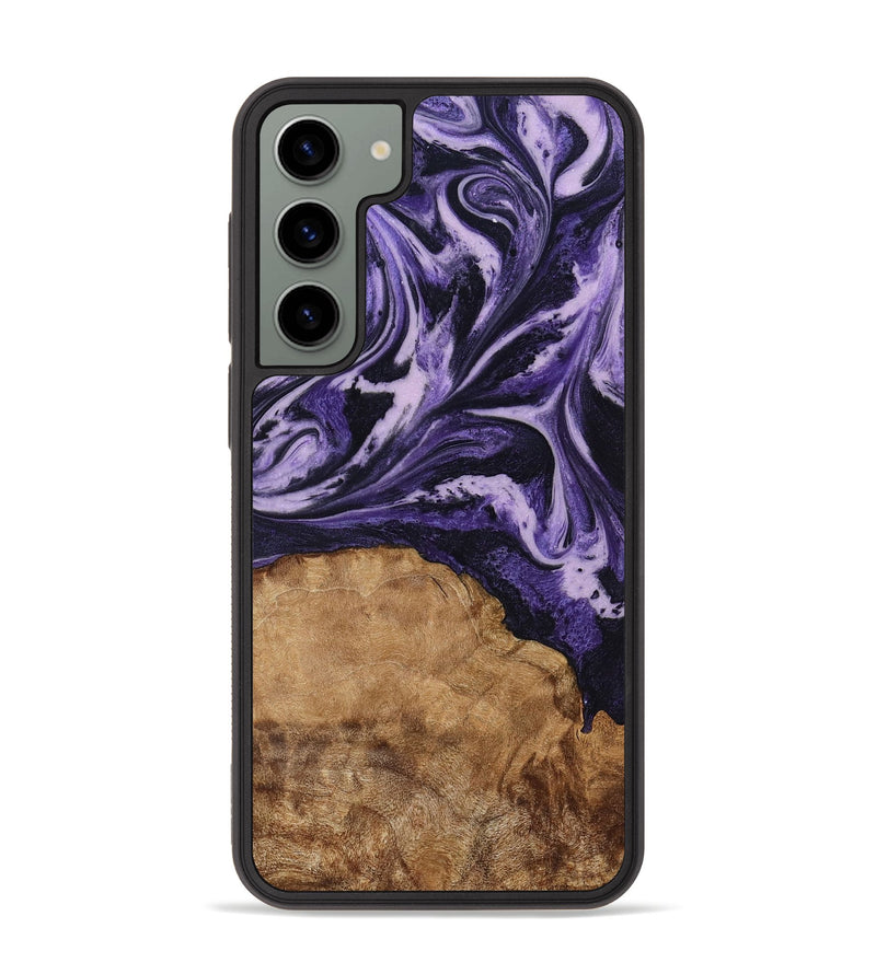 Galaxy S23 Plus Wood Phone Case - Isom (Purple, 794101)