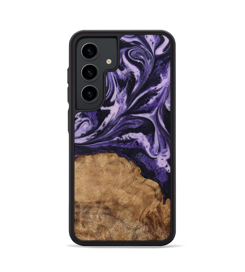 Galaxy S24 Wood Phone Case - Isom (Purple, 794101)