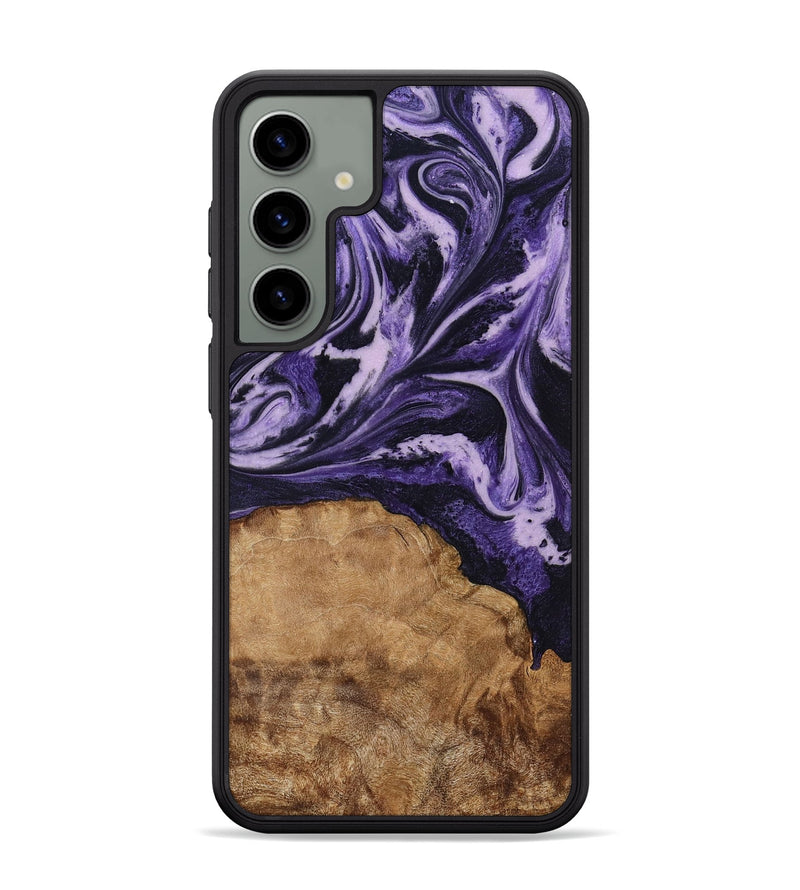 Galaxy S24 Plus Wood Phone Case - Isom (Purple, 794101)