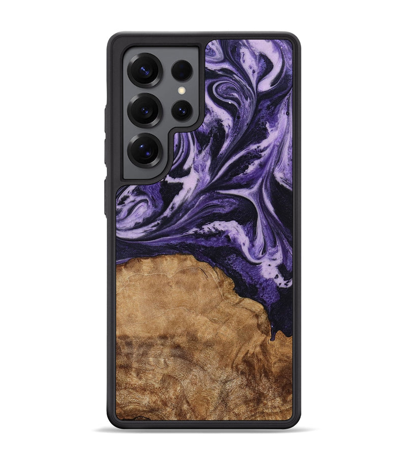 Galaxy S25 Ultra Wood Phone Case - Isom (Purple, 794101)