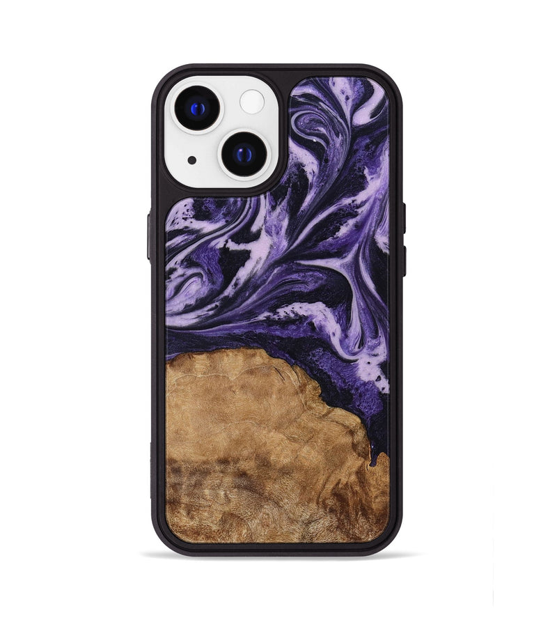 iPhone 13 Wood Phone Case - Isom (Purple, 794101)