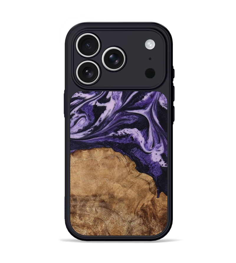 iPhone 17 Pro Wood Phone Case - Isom (Purple, 794101)