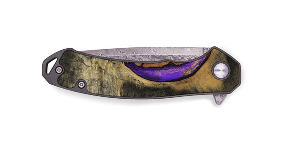 EDC Wood Pocket Knife - Callan (Purple, 794102)