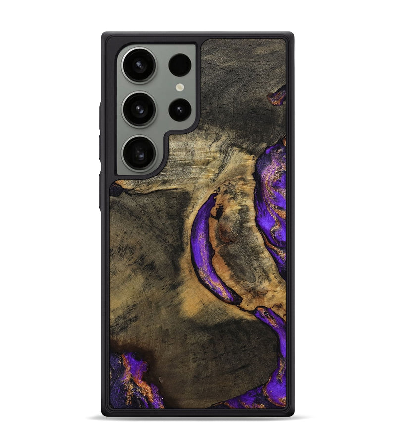 Galaxy S24 Ultra Wood Phone Case - Callan (Purple, 794102)