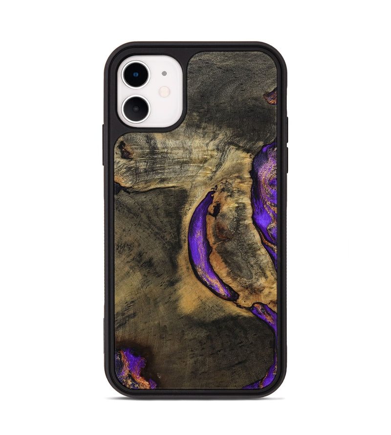 iPhone 11 Wood Phone Case - Callan (Purple, 794102)