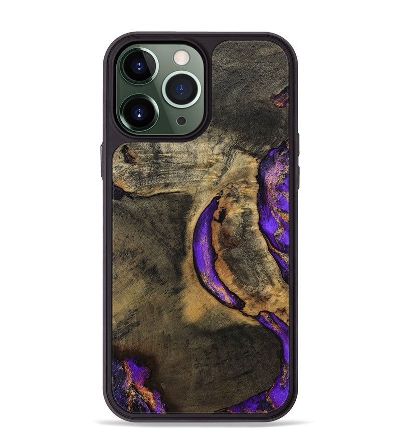 iPhone 13 Pro Max Wood Phone Case - Callan (Purple, 794102)