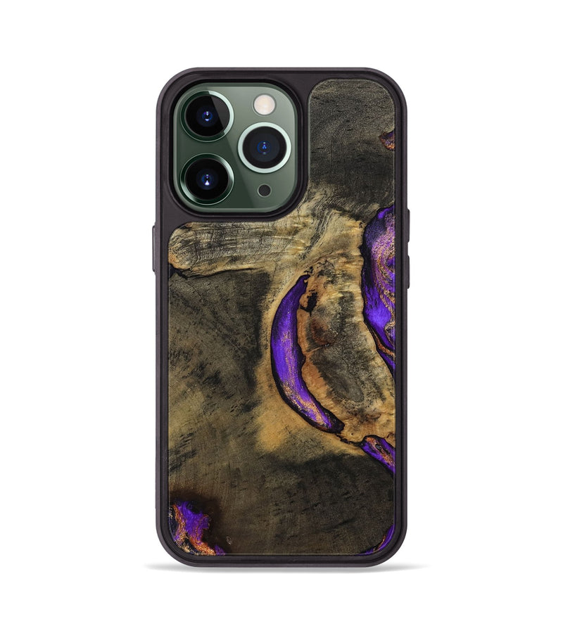 iPhone 13 Pro Wood Phone Case - Callan (Purple, 794102)