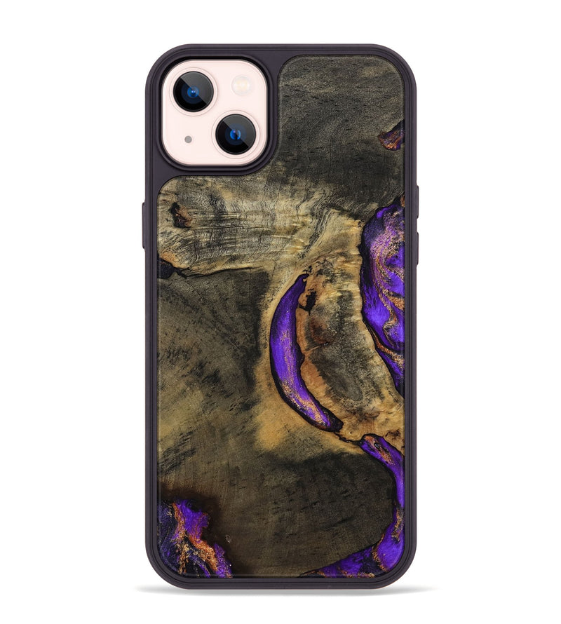 iPhone 14 Plus Wood Phone Case - Callan (Purple, 794102)