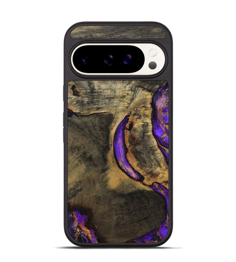 Pixel 9 Wood Phone Case - Callan (Purple, 794102)