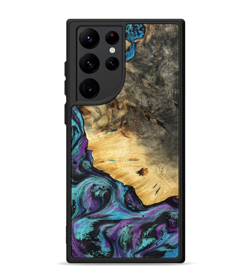 Galaxy S22 Ultra Wood Phone Case - Arch (Purple, 794129)